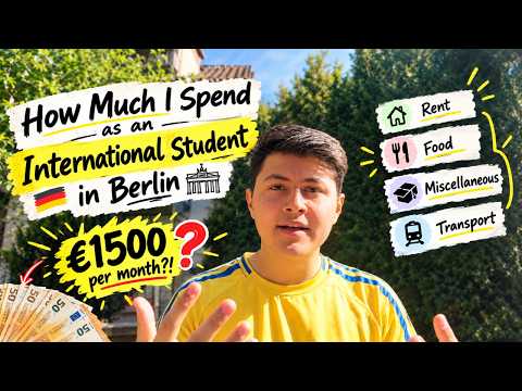 I Spend €1,500 EVERY MONTH as a Student in Berlin 🇩🇪