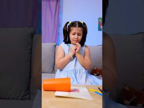 Can Rosie Clean The Table With Her Dress? 🧼😄 #fun #kidsvideos