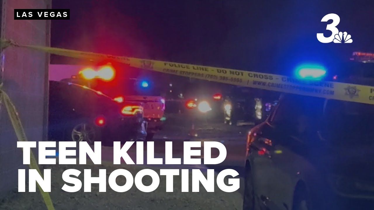 Teen killed in Las Vegas house party shooting, suspect on the run
