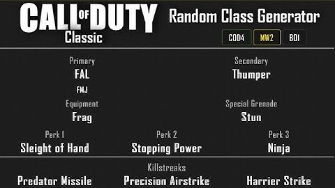 MW2 - Invasion Ground War Team Deathmatch (16-13) Random Class Generator #120 [2020]