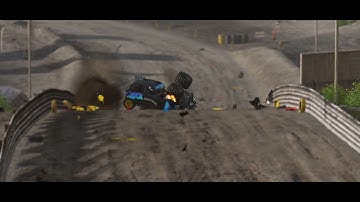 Hard crash #1. Wreckfest mobile
