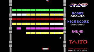 Arkanoid for DOS: gameplay of first three levels. screenshot 5