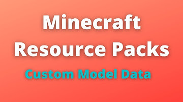 Minecraft Resource Packs: Custom Model Data ~ Same Item, Different Texture