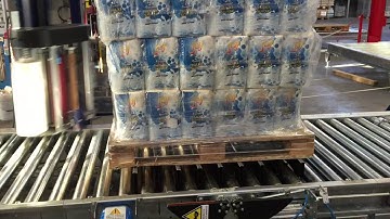 Avvolgipallet automatico a braccio rotante B200 XH con dispositivo di copertura  - Tissue