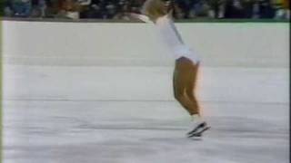 Rosalynn Sumners (USA) -  1984 Sarajevo, Figure Skating, Ladies' Long Program