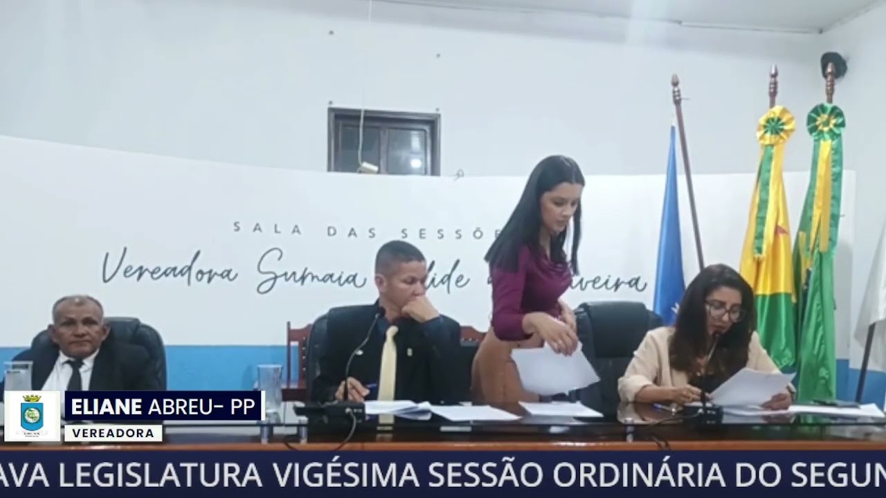 VIGÉSIMA SESSÃO ORDINÁRIA