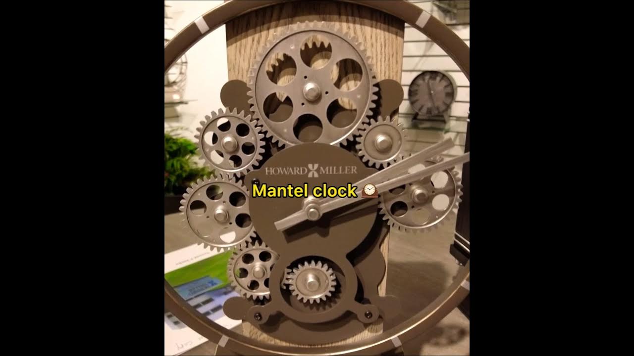 A mantel clock for the decor accent shorts clock howardmiller 