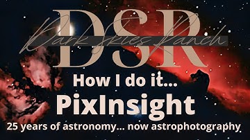 How I process and stretch a fits SharpCap image in PixInsight for processing in Photoshop/Lightroom