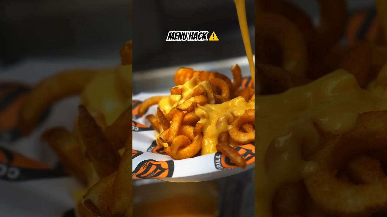 Menu Hack At Detroit Coney Grill! Order Curly Fries With Cheese Sauce On Top And Thank Us Later
