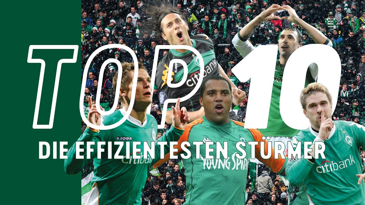 Pizarro, Rosenberg & Co. – die TOP 10 Stürmer | Best of Football | SV Werder Bremen