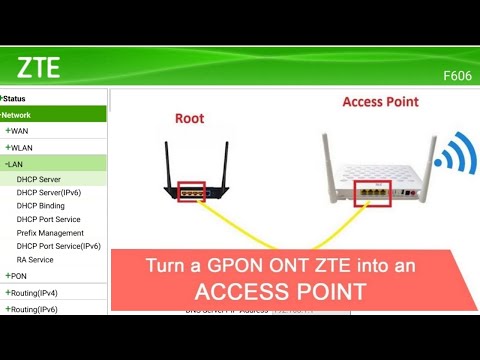 How to set up  ZTE , How to configure zte modem  to Access point / Network KH 1080p