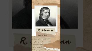 #歷史上的今天 Jun. 8 舒曼誕辰日 R. Schumann’s Birthday