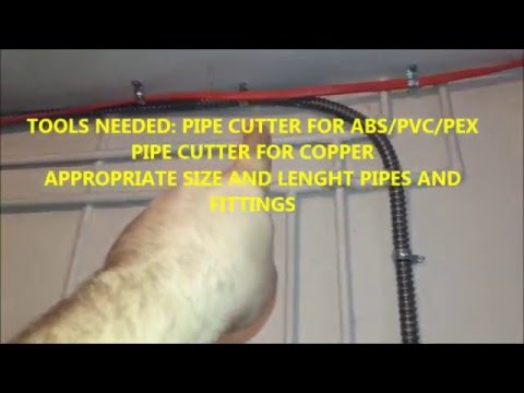 Replace Leaking Copper Lines With Pex And Sharkbites Replace Leaking Copper Lines With Pex And Sharkbites