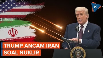 Lagi-lagi, Trump Ancam Iran! Siap Serang jika Nekat Lanjutkan Program Nuklir