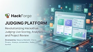 HackForge - Judging Platform Demo (Audio Boost) - 2026 Hackathon Presentation 