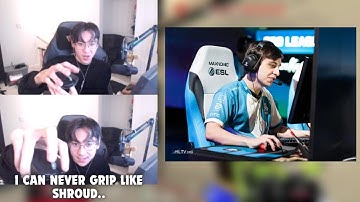 Sen TenZ Reacts & Compares His Grip To SHROUD