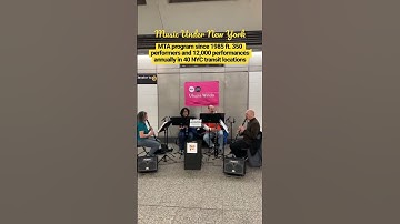 MTA Music Under New York 🎶 #newyorkcity #nyc #nycsubway #shorts #mta #short