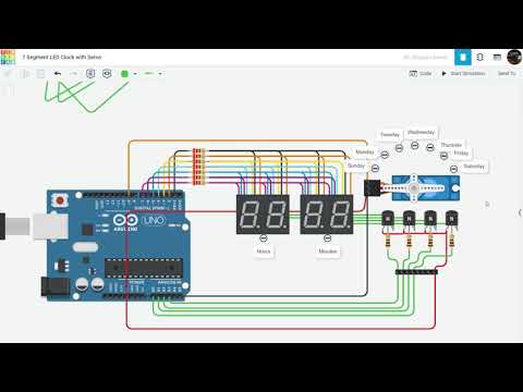 7-Segment LED Clock