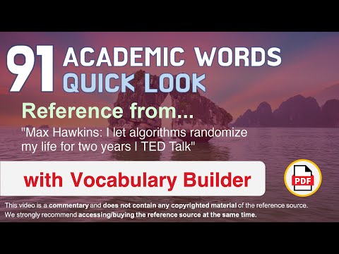 91 Academic Words