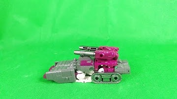 Transformers Stop motion: Legacy Skullgrin test animation