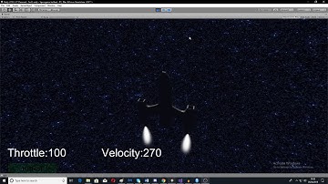 Unity 5: Simple Space Flight Simulator Prototype