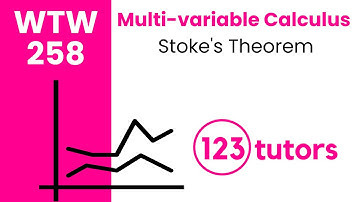 Multi-variable Calculus | WTW 258 | Stoke