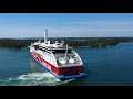 Viking Grace and Amorella arriving Mariehamn | Drone