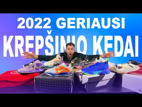 2022 metų Baller.lt geriausių krepšinio batelių top listas