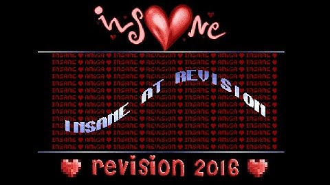 Insane - Back To Basics 4 - Amiga Intro (50 FPS)