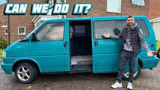 I ATTEMPT TO TRANSFORM OUR 1996 AUCTION BUY VW T4