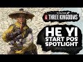 He Yi Start Position Spotlight - Total War: THREE KINGDOMS