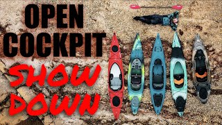 What's The Difference?! 5 Open Cockpit Recreational Kayaks Compared - Part 1