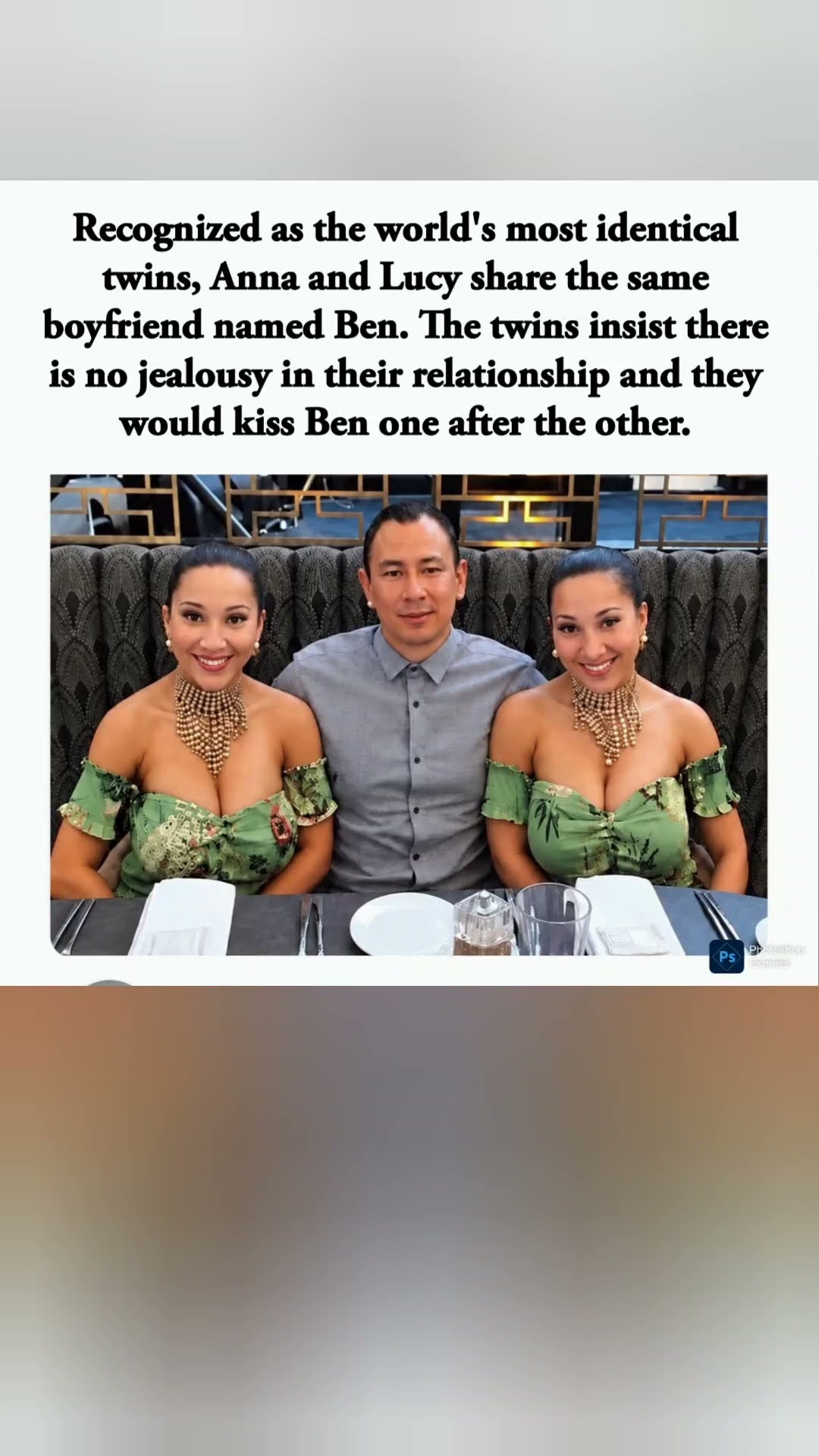 Identical twins share one husband #twins #love #viral # #duet #usa