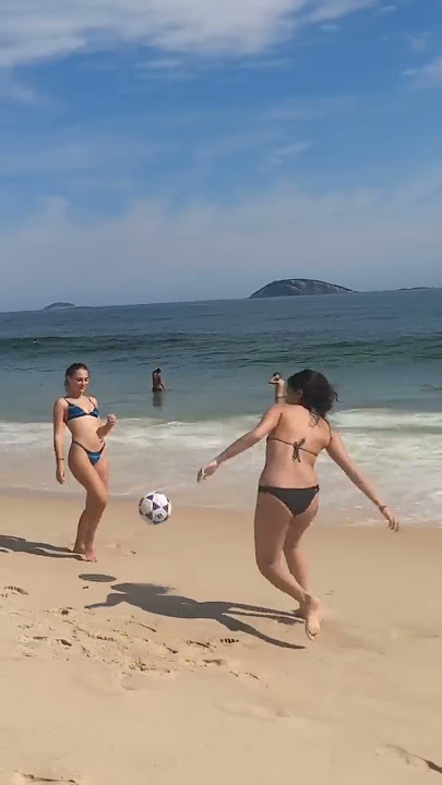 🇧🇷 İpanema Beach Rio de Janeiro🌴Brazil