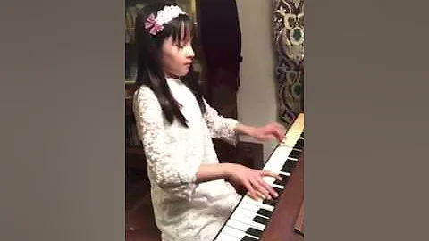 Abby play Haydn Sonata in D