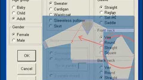 Designaknit 8 - Standard Garment Shaping 1