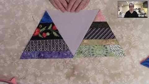 Another great Ideal for left over binding with Phyllis for Mad Moody Quilting Fabrics