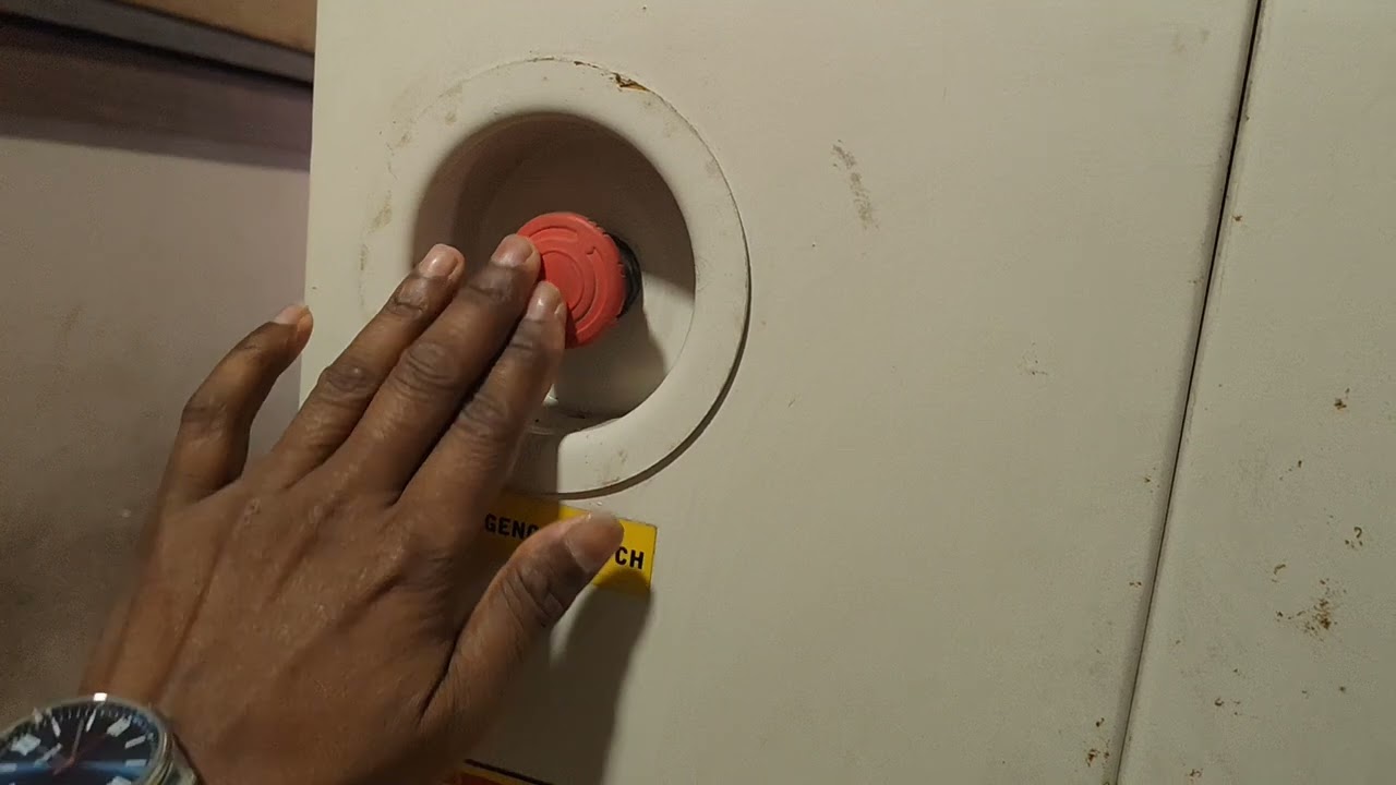 DG Emergency stop, kivabe emergency switch die dg off korbe