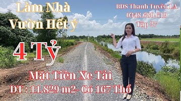 Tập 27: ☎️0348.680.619 DT 11.829 m2 có 167m thổ giá 4 tỷ (TL)