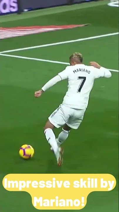 Impressive skill by Mariano!🤩🤩