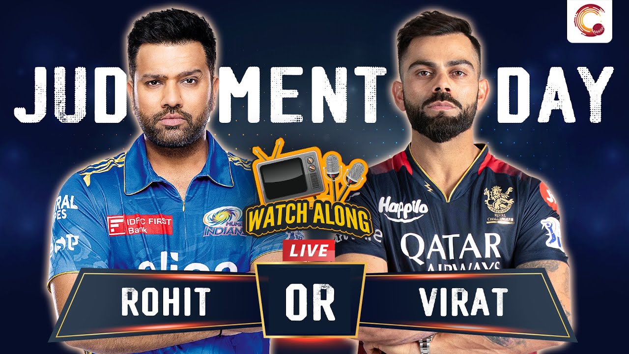 LIVE! #RCBvsGT Match 70, #IPL2023 Watchalong Cricket