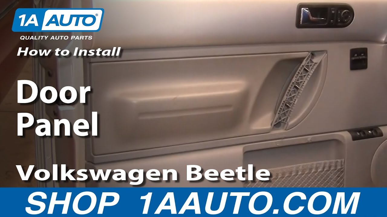 How To Remove Door Panel Volkswagen Beetle 98-05 1AAuto.com