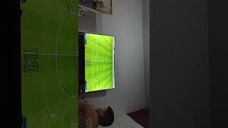 Jugando un partido de FIFA 15
