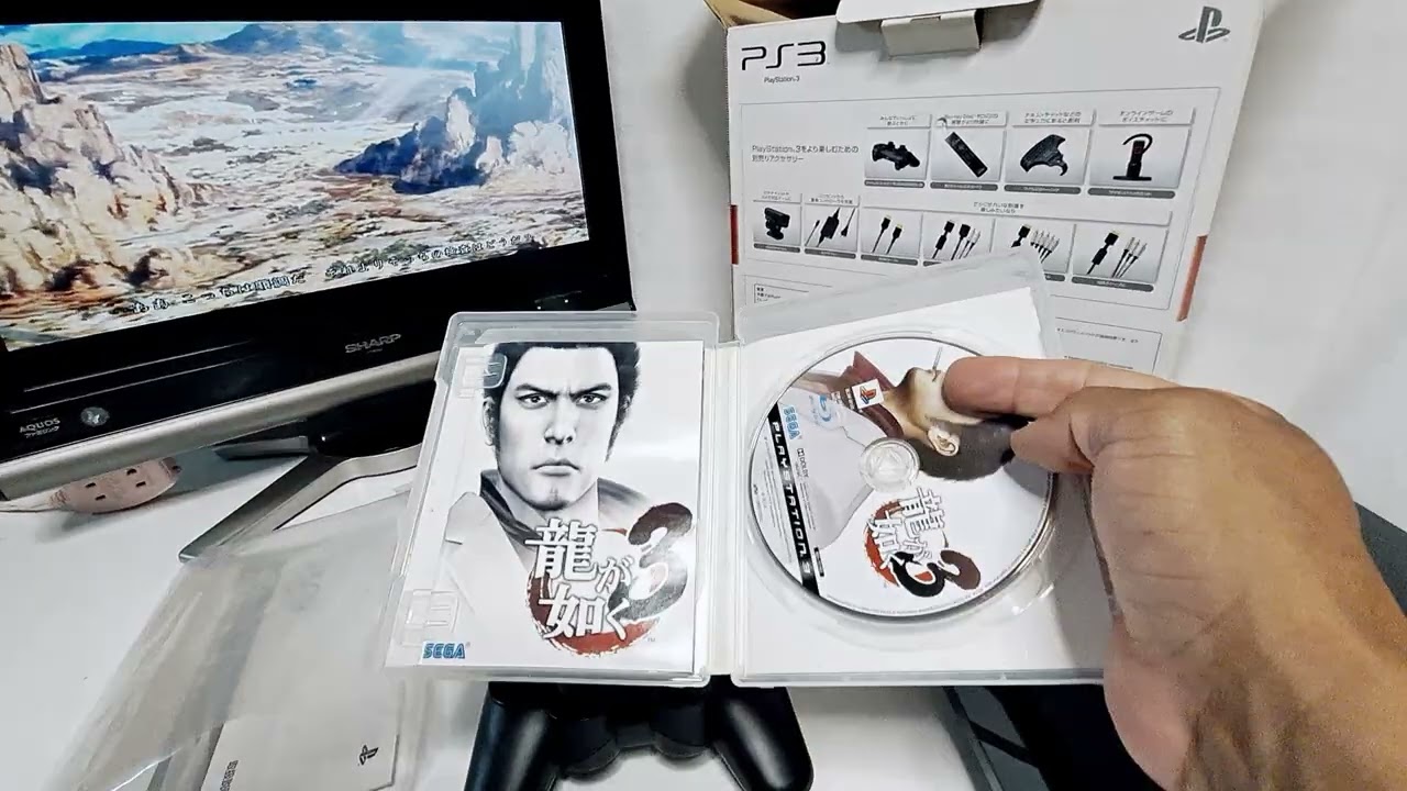 Sony Playstation 3 Slim Charcoal black CECH -2000 A !!! - YouTube