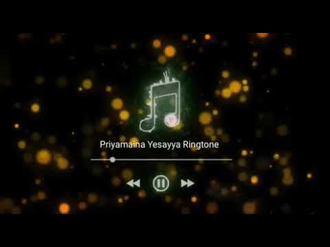 Latest Christian songpriyamaina yesayya ringtone