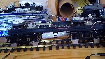 QSI Titan E.T. Alco 244 stereo sound decoder in action