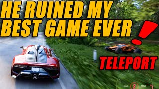 THIS HACKER RUINED MY BEST ELIMINATOR GAME I EVER PLAYED ON FORZA HORIZON 5
