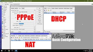 Mikrotik - Basic Configuration ( PPPoE, DHCP, NAT, IP LAN )