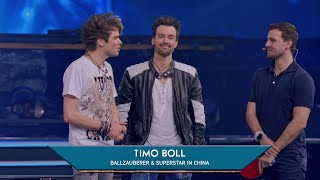 Tischtennis Match Chris Ehrlich vs. Timo Boll | FLASH ⚡️ Die Stadionshow