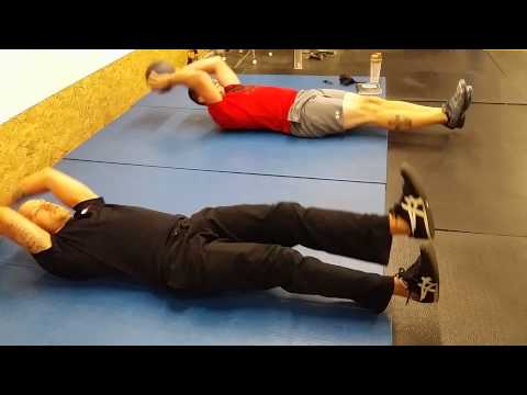 Suitcase Crunches